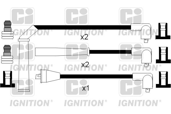 QUINTON HAZELL Комплект проводов зажигания XC893